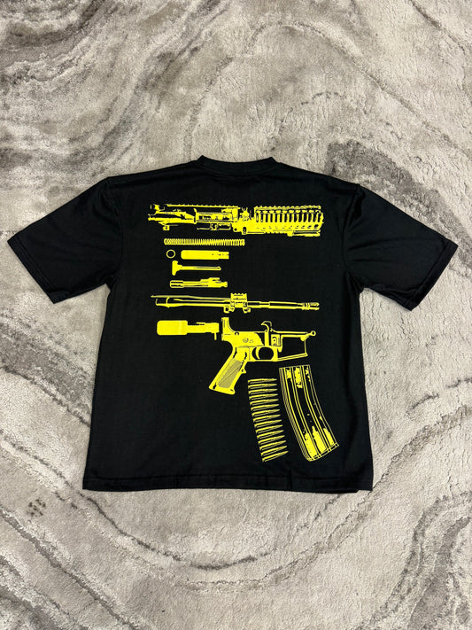 Arp Tee Black & Yellow