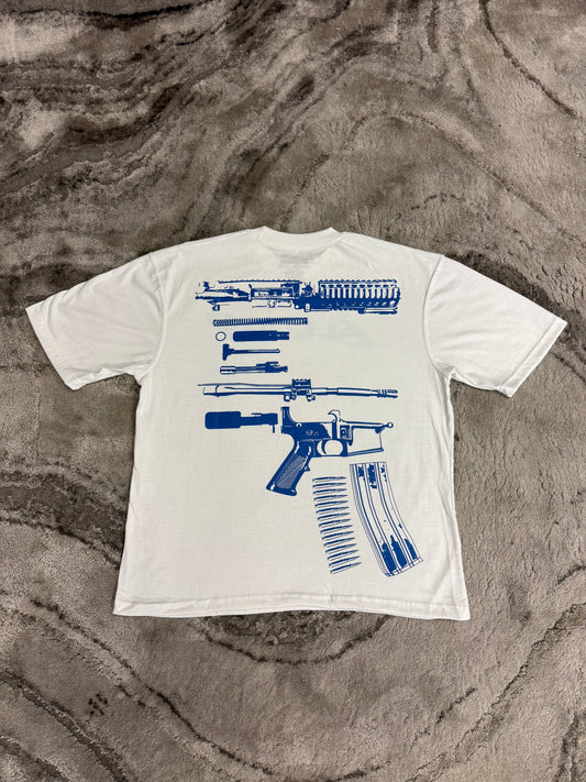 Arp Tee White & Blue